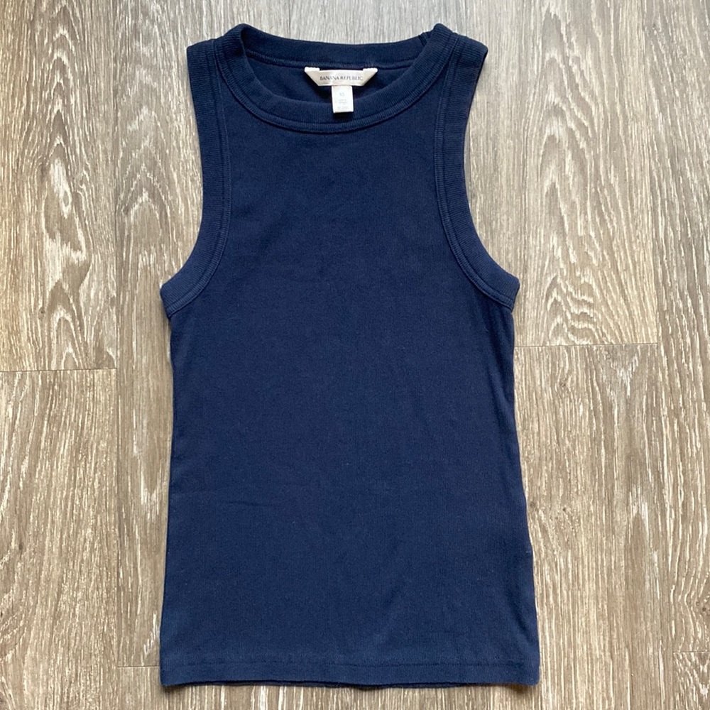 Banana Republic Navy Blue Tank